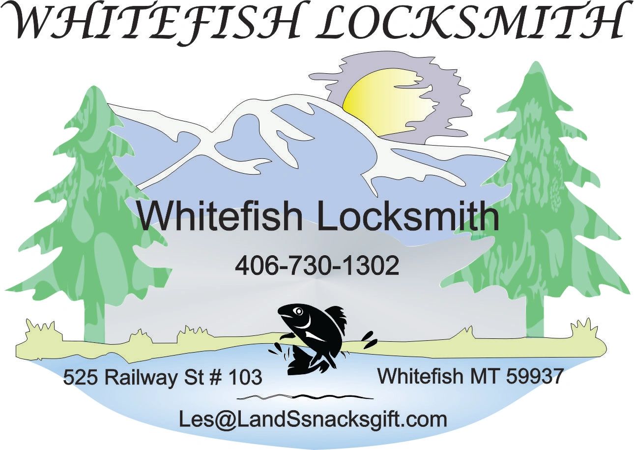 Whitefish Locksmith logo
